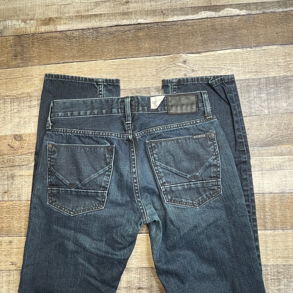Men's Dark Wash Jeans hudson Bryon 28x32